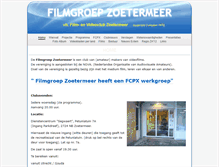 Tablet Screenshot of fvcz.nl